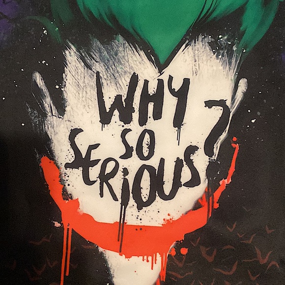 Rare Why So Serious Classic Pullover Hoodie - Picture 2 of 6